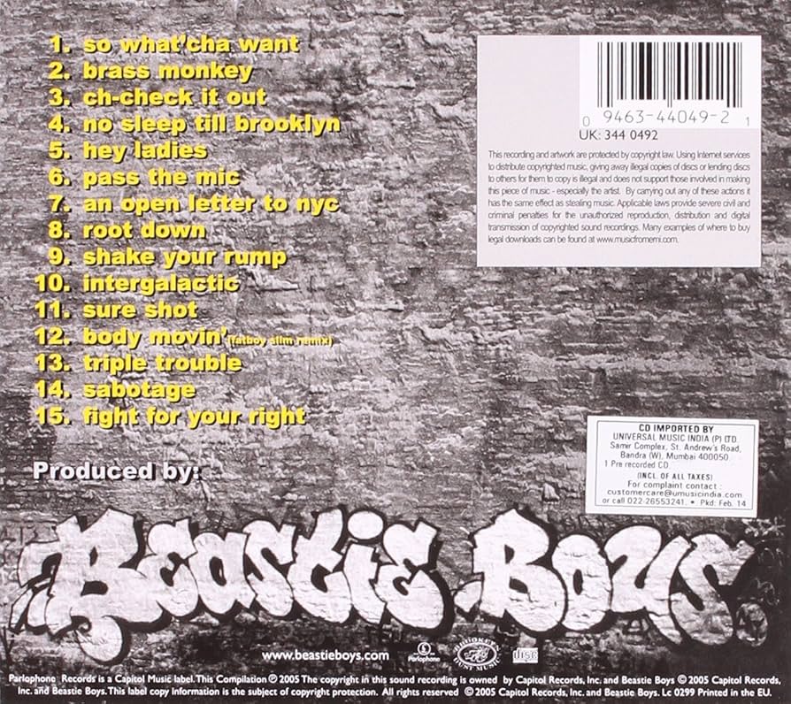 英2LP Beastie Boys Solid Gold Hits C1094634466714 Capitol Records /00660 Vinyl | Beastie Boys | Solid Gold Hits